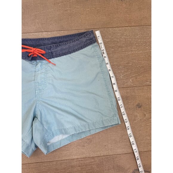 H&M Mens Swim Shorts With Contrast Waistband & Orange Drawstring - Picture 3 of 7
